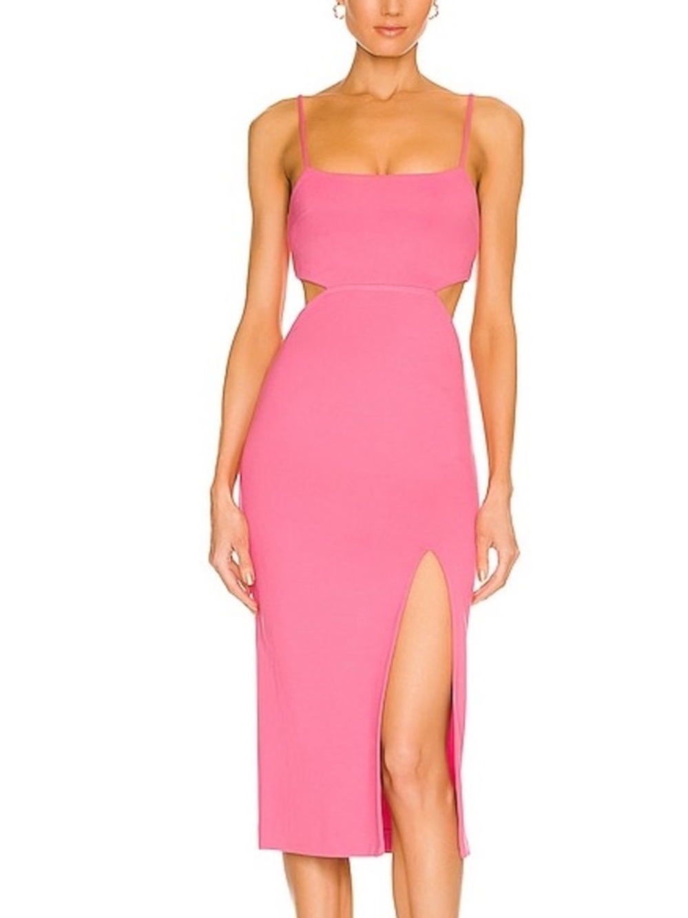 H:ours Haydon Dress in Pink - Size Small